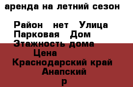 аренда на летний сезон › Район ­ нет › Улица ­ Парковая › Дом ­ 31 › Этажность дома ­ 7 › Цена ­ 70 000 - Краснодарский край, Анапский р-н, Анапа г. Недвижимость » Квартиры аренда   